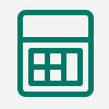 icon of a calculator