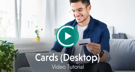 Managing your Card on a Desktop